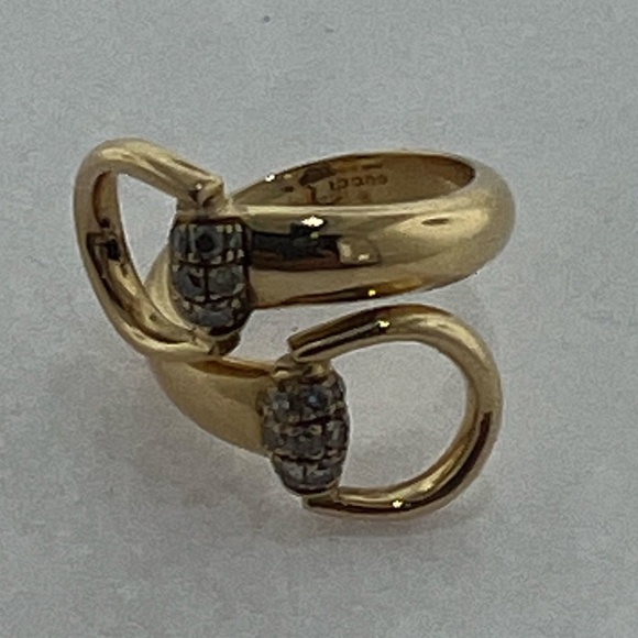 Gucci 18kt Yellow Gold Horse-bit Ring - Picture 5 of 7